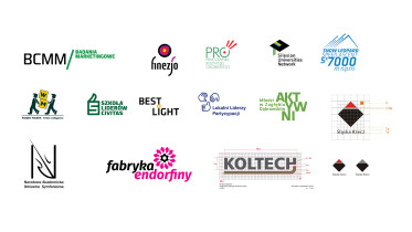 Projekty znaków firmowych / Anna Kmita